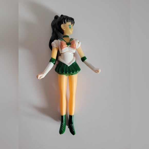 Vintage 1990 Sailor Jupiter from Sailor Moon Doll 9" Plastic - Picture 1 of 6